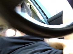 PAID HOMEMADE SEX.2018 '' THE CAR GETS LUCKY ''