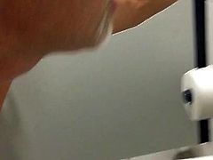 strip in public washroom and lick toilet