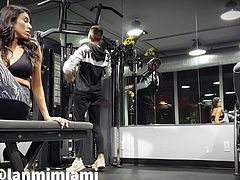 Perfect Latina slut fucks hard after gym (TRAILER)