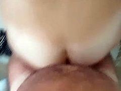 cumshot on her ass