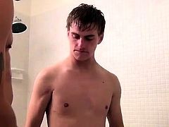 Gay sexy males pissing first time then is so worked up he