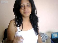 Hindu sleeveless girl armpit