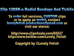 Clip 128SK-a Radial Bondage And Tickling-06:15min, Sale: $8