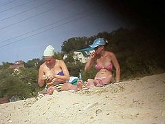 Girls on beach 60