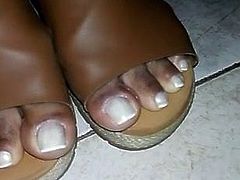 Feet and Flatform Sandal - Morenafeet