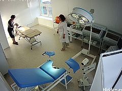 Hidden camera in the gynecological office (5)