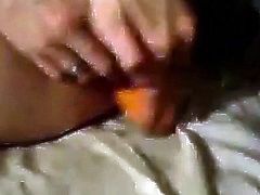 my pussy eats carrots like a rabbit