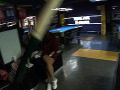 Big ass Thai bar girl massage blowjob