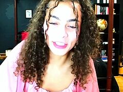 Brunette Solo Webcam Masturbation