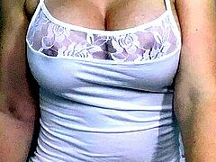 Leann amateur beautiful brunette with big boobs