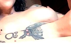 Asian amateur slut handles anal toys