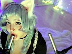 Lyrica - ASMR Binaural Kitty Licking