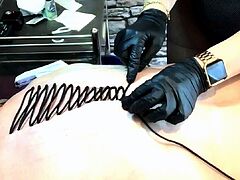 Sexy amateur blonde fingers and toys her wet pussy