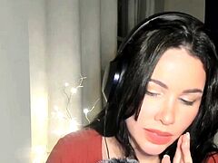 Tattoed Amateur Webcam Girl Hot Dildo Action Masturbation