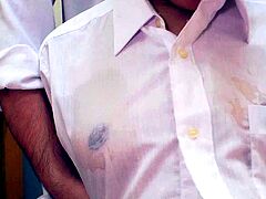 Slutty brunette asian teen blowjob and titfuck