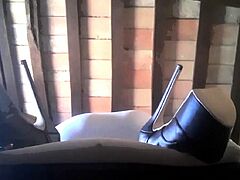 Bound German Amateur Laura On Heels Gets Rough Fucked