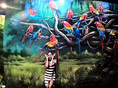 Art museum visit with Thai GF got horny