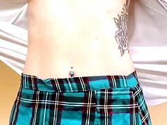 Amateur blonde big tit milf fucks black guy