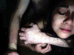 Gorgeous CJ Cums Hard While Fucked From Behind