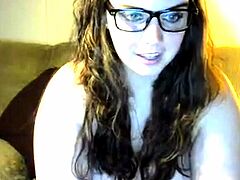 BBW with Big Tits Rides and Shows Her Body Off on Webcam