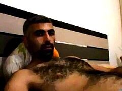 Hairy Horny Daddy Strokes His Big Cock